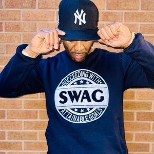 S.W.A.G Chenille Print Sweatshirt